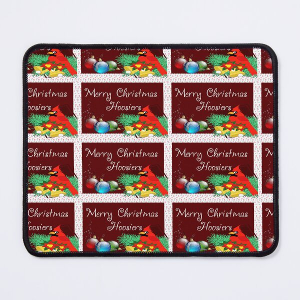 Item preview, Merry Christmas Hoosiers designed and sold by Junior's Digital Designs.