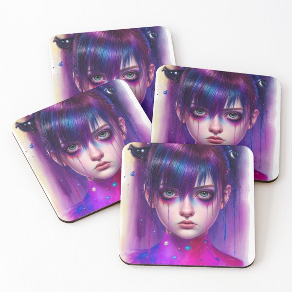 Item preview,  Sad Purple designed and sold by ThreadedTales.