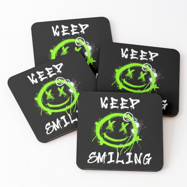 Item preview, Keep Smiling | Trendy Streetwear Collection for Positive Vibes designed and sold by InfiniteDemand.