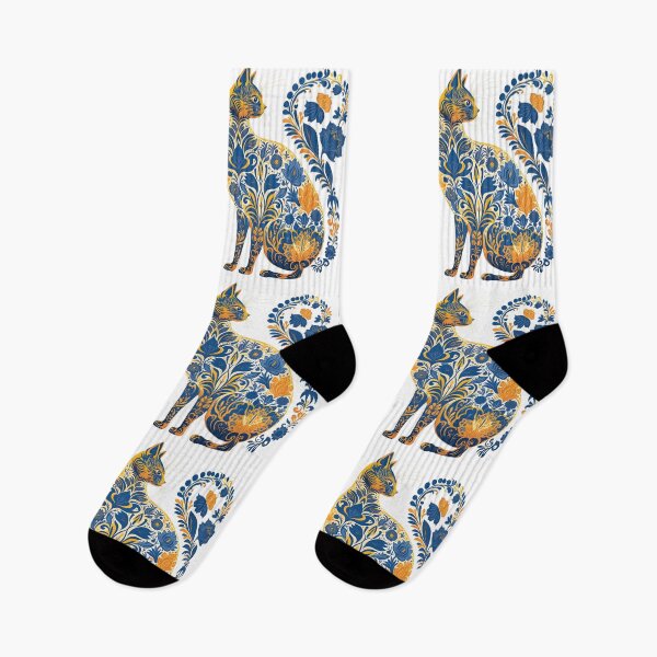 Item preview, Ukraine Cat Floral Retro Vintage Ukrainian Flag Vyshyvanka designed and sold by SecretDicer.