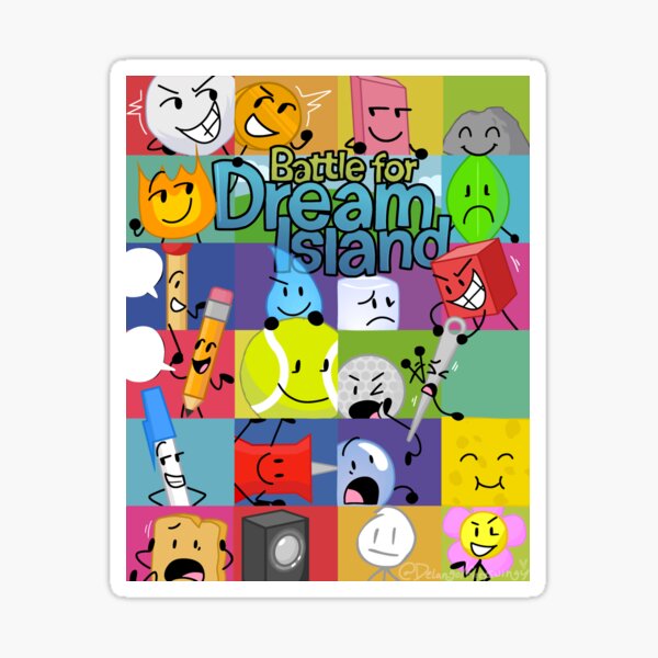 Item preview, BFDI Cast Photo designed and sold by delangodesigns.
