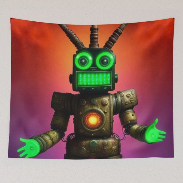 Item preview, Vintage Steampunk AI Robot designed and sold by TheDarkWardrobe.
