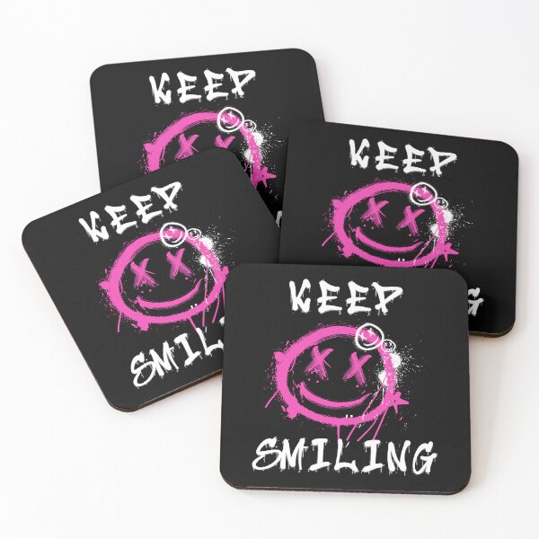 Item preview, Keep Smiling | Trendy Streetwear Collection for Positive Vibes designed and sold by InfiniteDemand.