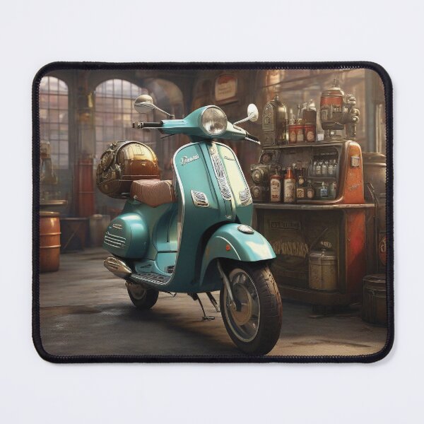 Artikelvorschau, Grüner Moped-Roller entworfen und verkauft von Random Designs.