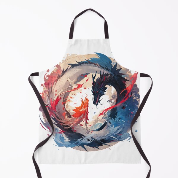 Item preview, Dance of the Elemental Dragons - Fire and Water designed and sold by dungeonwarriors.