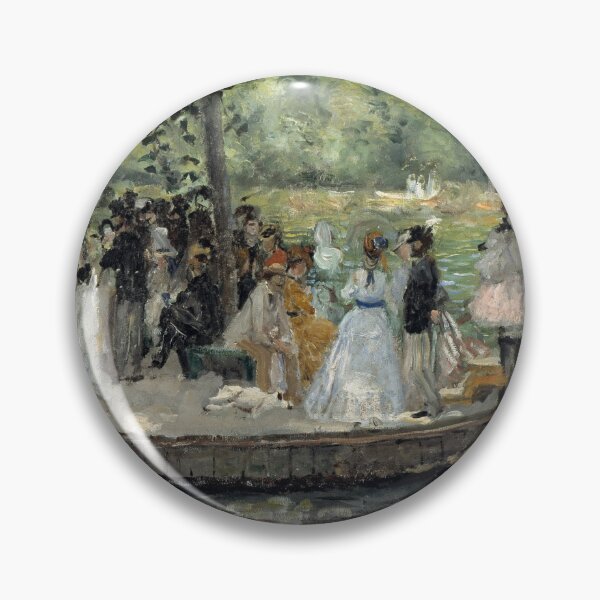 Item preview, Auguste Renoir La Grenouillère Painting Reproduction - Impressionist Art designed and sold by Under-TheTable.