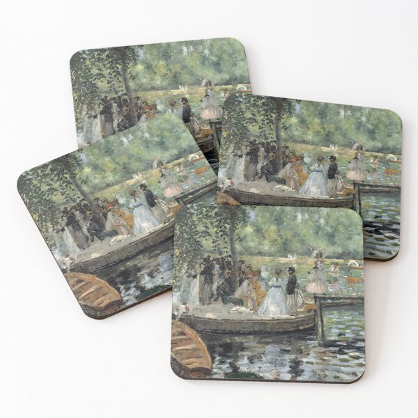 Item preview, Auguste Renoir La Grenouillère Painting Reproduction - Impressionist Art designed and sold by Under-TheTable.