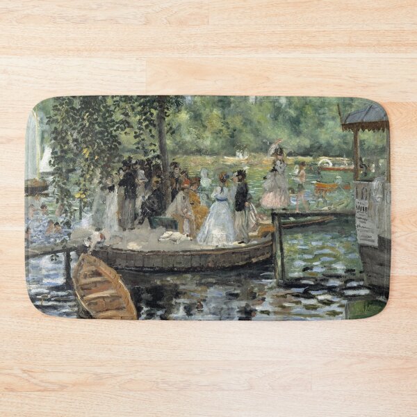 Item preview, Auguste Renoir La Grenouillère Painting Reproduction - Impressionist Art designed and sold by Under-TheTable.
