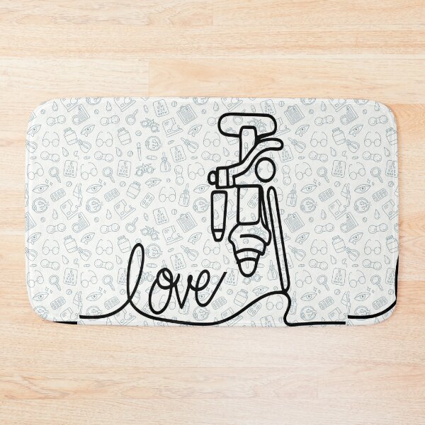 Item preview, Love Ophthalmologist with ophthalmology icon,brafdesign  designed and sold by Brafdesign.