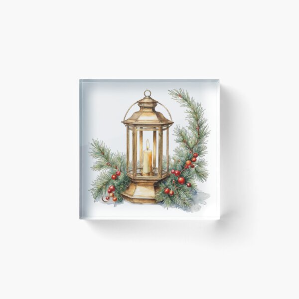 Item preview, Hyper Detailed Winter Christmas Lantern  designed and sold by Bilisik.