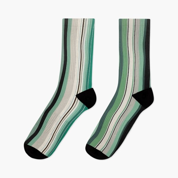 Artikelvorschau, Vintage Retro Vertikale Streifen - Mid Mod Gemütliches Boho Akzentstück Smaragdgrün, Oliv, Mint entworfen und verkauft von Prints and Lifestyle.