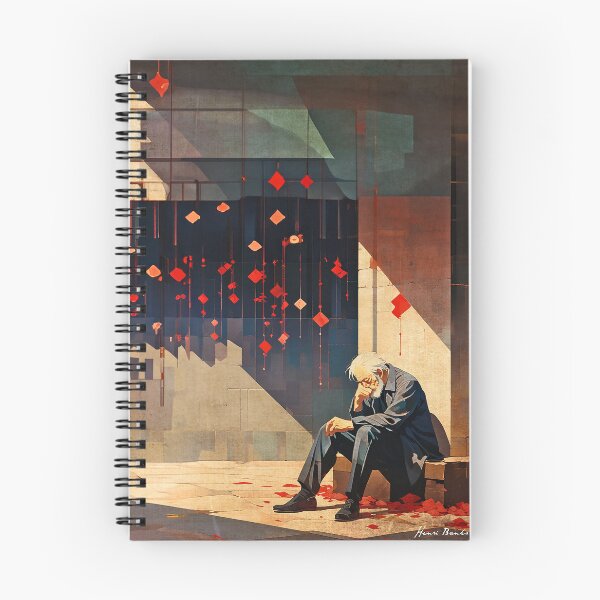 Item preview, Sad old man designed and sold by Henri Banks.
