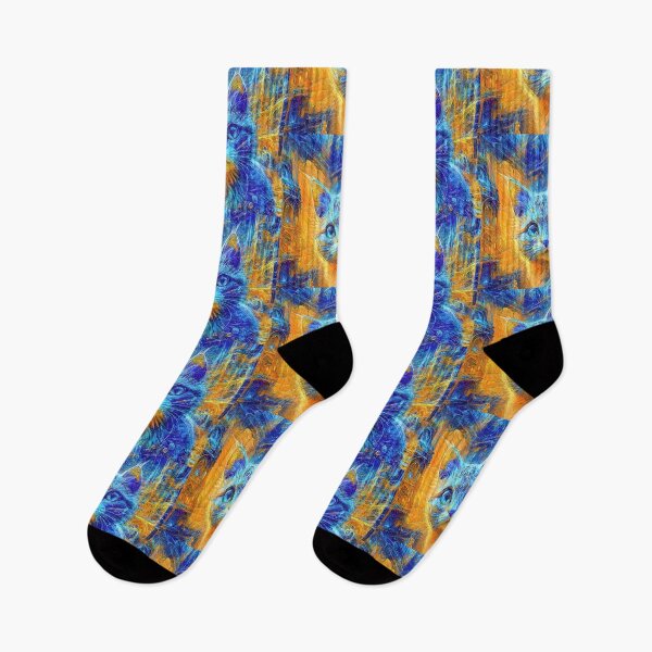 Item preview, Abstractions of abstract abstraction of cat. DeepDream #9952532215775 designed and sold by blackhalt.