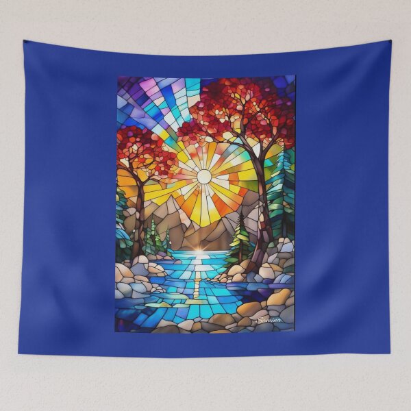 Item preview, Colourful Landscape Design  designed and sold by SamArtHive.