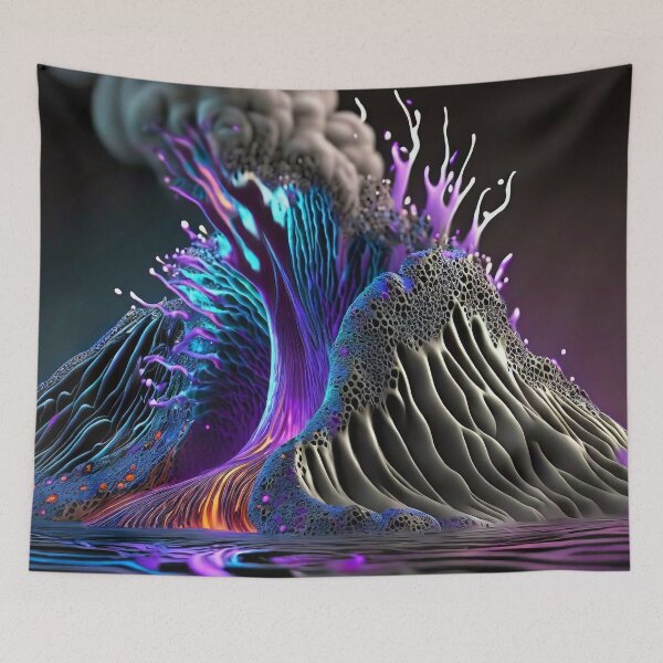 Item preview, Digital Art Volcano with Lava designed and sold by JohnXD247.