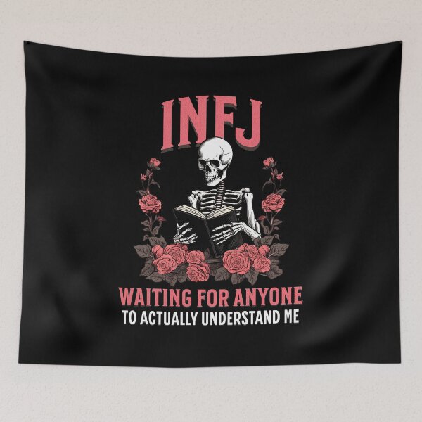 Item preview, INFJ Reading designed and sold by RockBeeDesigns.