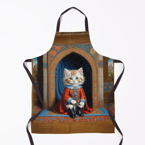 Item preview, Cat in retro costume designed and sold by AnnArtshock.
