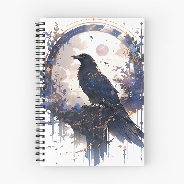 Item preview, Celestial Raven - Moonlit Mystique designed and sold by dungeonwarriors.