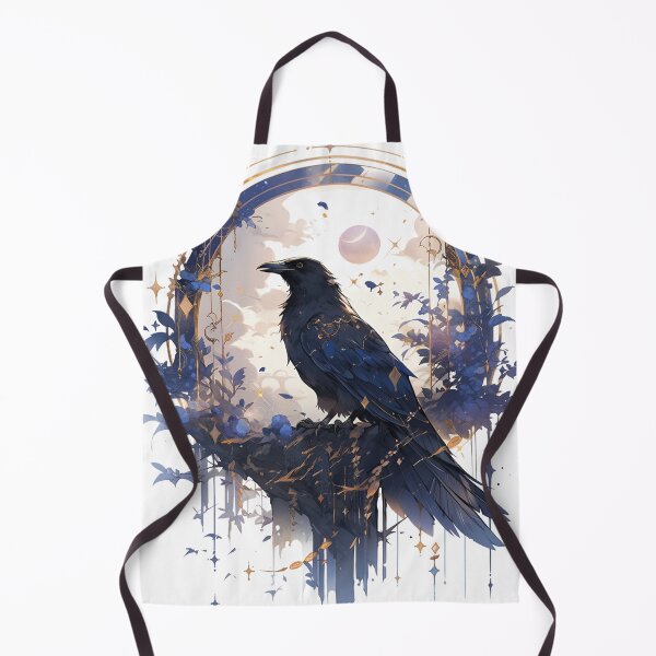Item preview, Celestial Raven - Moonlit Mystique designed and sold by dungeonwarriors.