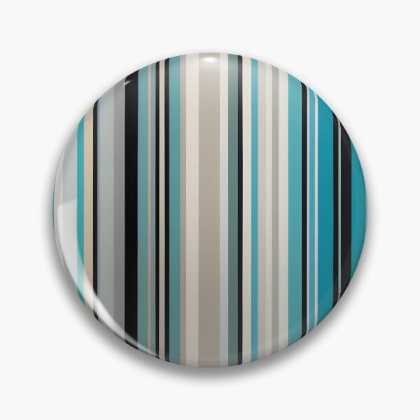 Artikelvorschau, Vintage Retro Vertikale Streifen - Mid Mod Gemütliches Boho Akzentstück Türkis, Cyan, Grau entworfen und verkauft von Prints and Lifestyle.