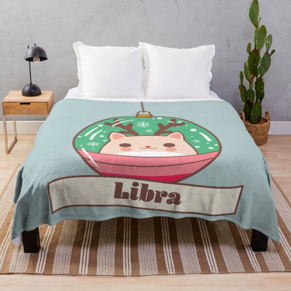 Item preview, Libra Christmas Kitty designed and sold by cafelab.
