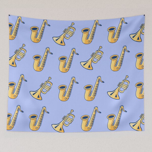 Item preview, Jazz Music pattern designed and sold by Dreamforia.