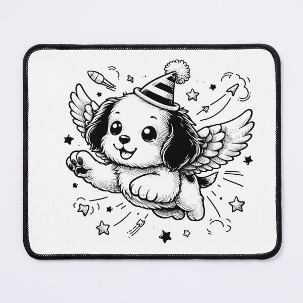 Item preview, Flying Party Dog designed and sold by SnuggleSafari.