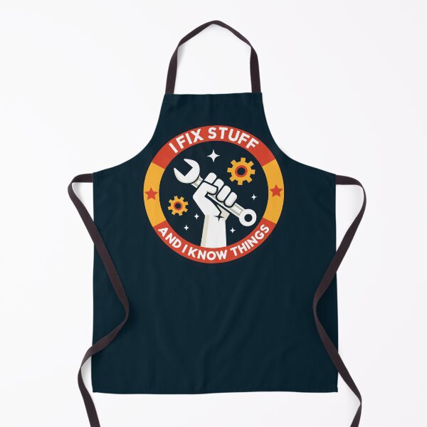 Item preview, I Fix Stuff and I Know Things designed and sold by TeaTimeTales.