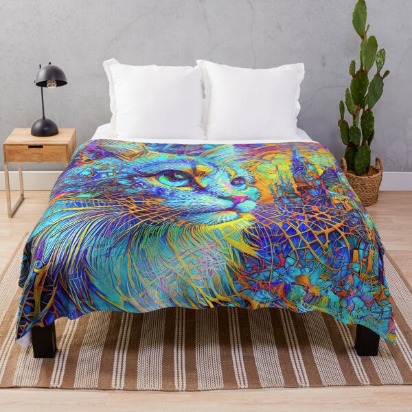 Item preview, Abstractions of abstract abstraction of cat. DeepDream #6616322053830 designed and sold by blackhalt.
