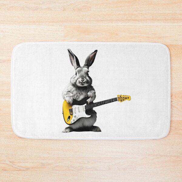Item preview, Musician Animals Orchestra Rabbit Guitarist designed and sold by joyfulcow.