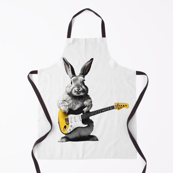 Item preview, Musician Animals Orchestra Rabbit Guitarist designed and sold by joyfulcow.