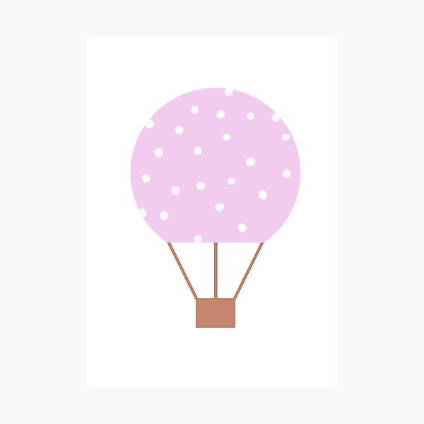 Artikelvorschau, Rosa Luftballon mit Punkten entworfen und verkauft von Anton Repetto.