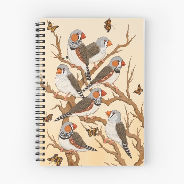 Item preview, Zebra Finches Flight designed and sold by Marta Tesoro.
