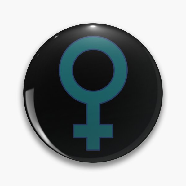 Item preview, Venus Symbol Sea Green Esoteric Astrology designed and sold by Ninjakandy.