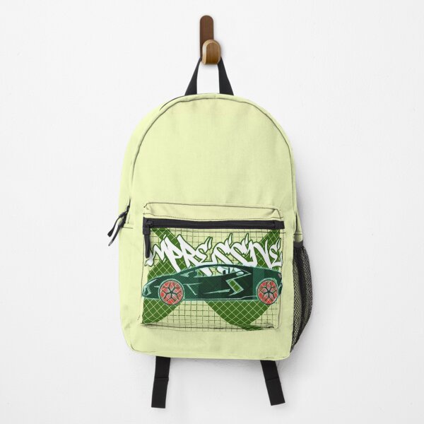 Item preview, Green Grid Delight: Unique Car Art designed and sold by Stipper Store.