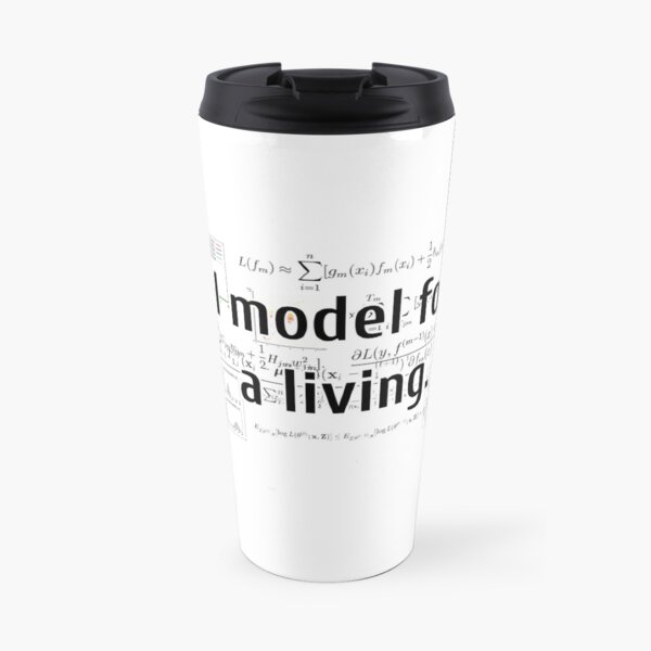 Modelo para ganarme la vida. Taza de viaje