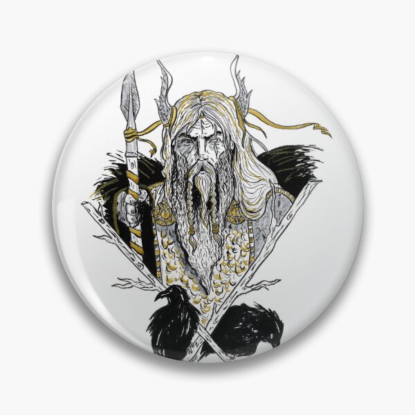 Item preview, Óðinn, creator of the Earth with Hugin and Munin designed and sold by Setsuko2412.