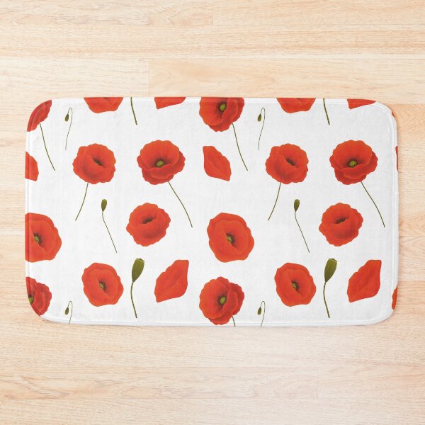 Item preview, Poppy Flowers pattern designed and sold by Dreamforia.