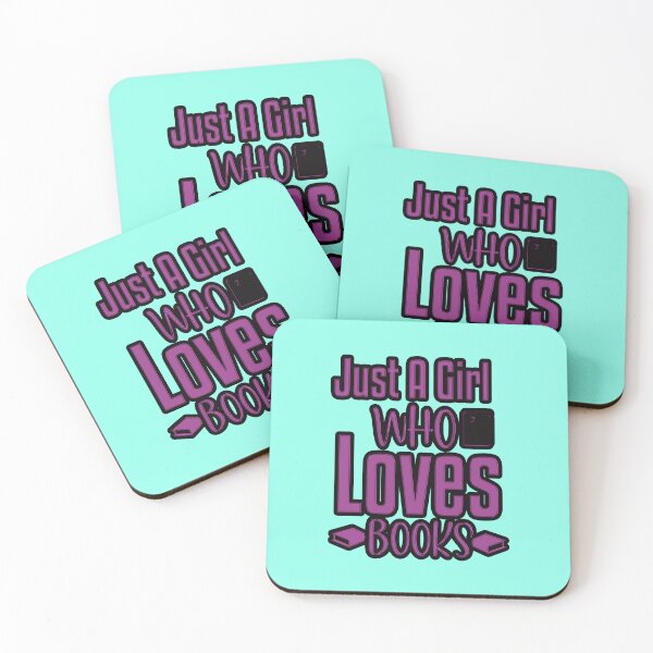 Item preview, just a girl who loves books designed and sold by creativerooney.