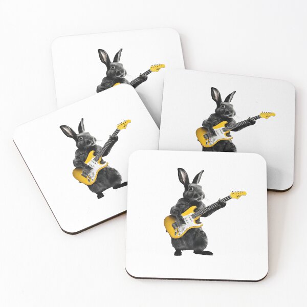 Item preview, Musician Animals Orchestra Rabbit Guitarist designed and sold by joyfulcow.