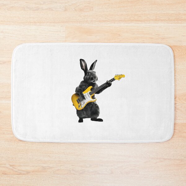 Item preview, Musician Animals Orchestra Rabbit Guitarist designed and sold by joyfulcow.
