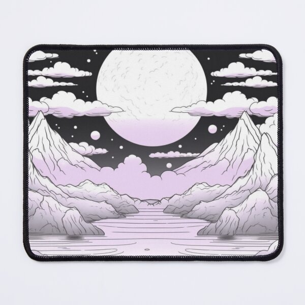 Item preview, Pink Synthwave Sun Landscape Dark Sky designed and sold by Nightarcade.