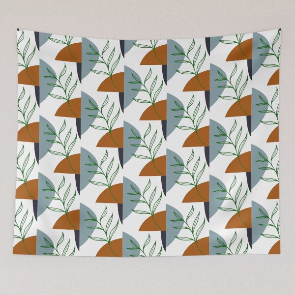 Item preview, Boho Botanical Modern Minimal  designed and sold by sutja.