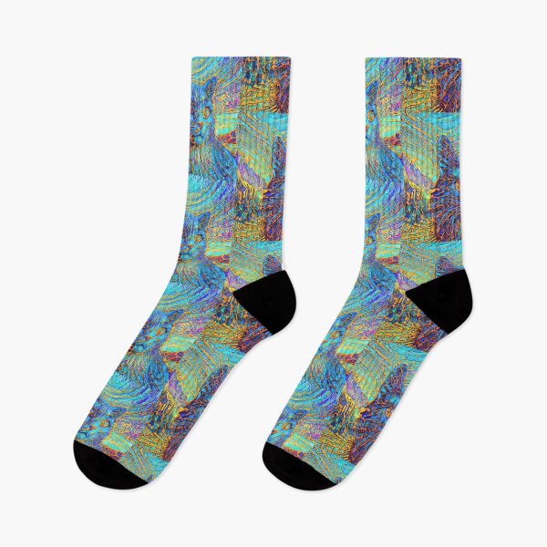 Item preview, Abstractions of abstract abstraction of cat. DeepDream #1780920507509 designed and sold by blackhalt.