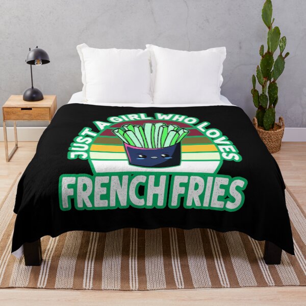 Item preview, just a girl who loves french fries #1 designed and sold by creativerooney.