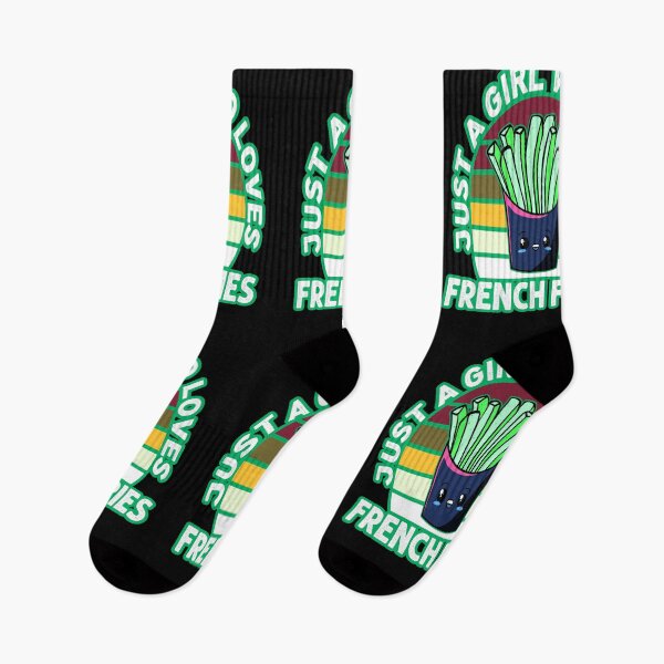 Item preview, just a girl who loves french fries #1 designed and sold by creativerooney.