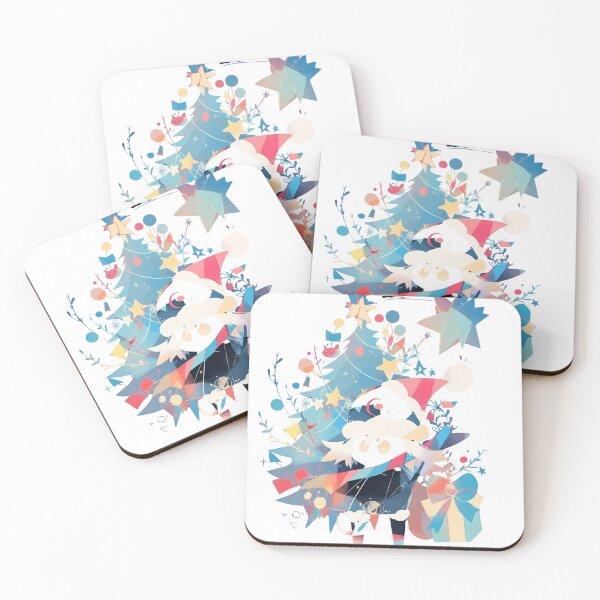 Artikelvorschau, Ein majestätischer Weihnachtszauberer präsentiert Geschenke unter einer wunderschönen Kiefer entworfen und verkauft von kitidach-create.