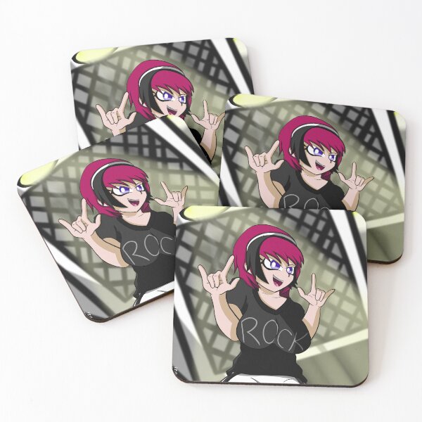 Item preview, Rocker Babe Anime Artstyle OC Original Character Drawing of Girl designed and sold by ConClaviConDio.