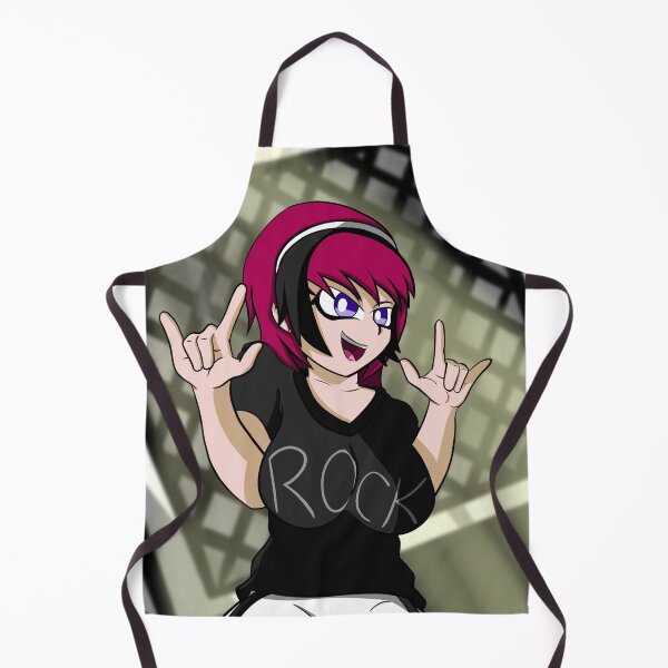 Item preview, Rocker Babe Anime Artstyle OC Original Character Drawing of Girl designed and sold by ConClaviConDio.
