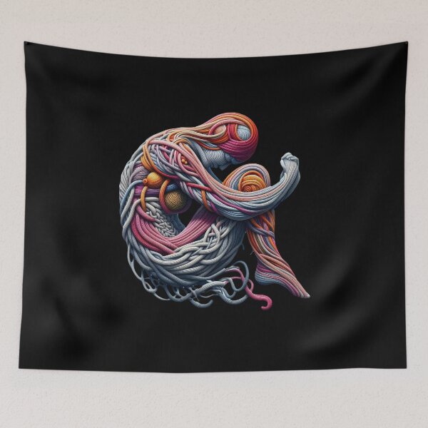 Item preview, Knit Anatomy Elegance designed and sold by HeadTurningArt.